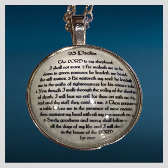 23rd Psalm Necklace - Picture 2 of 9